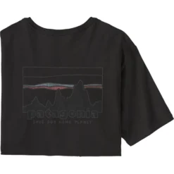 Patagonia '73 Skyline Organic Tee - Black