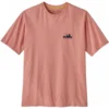 Patagonia '73 Skyline Organic Tee - Sunfade Pink