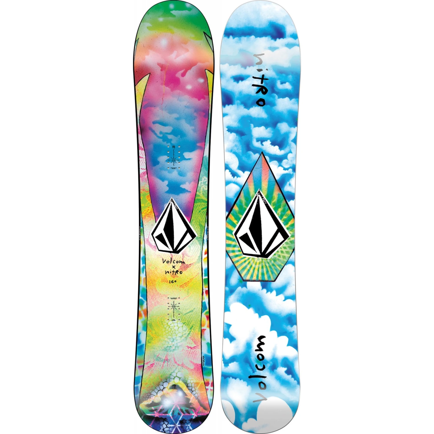 NITRO Alternator X Volcom Snowboard - 2024 1 NITRO Alternator X Volcom Snowboard - 2024