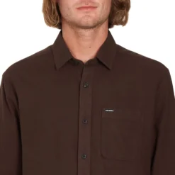 Volcom Caden Solid Shirt -Ski Promotional Store caden solid shirt p9218 37621 zoom