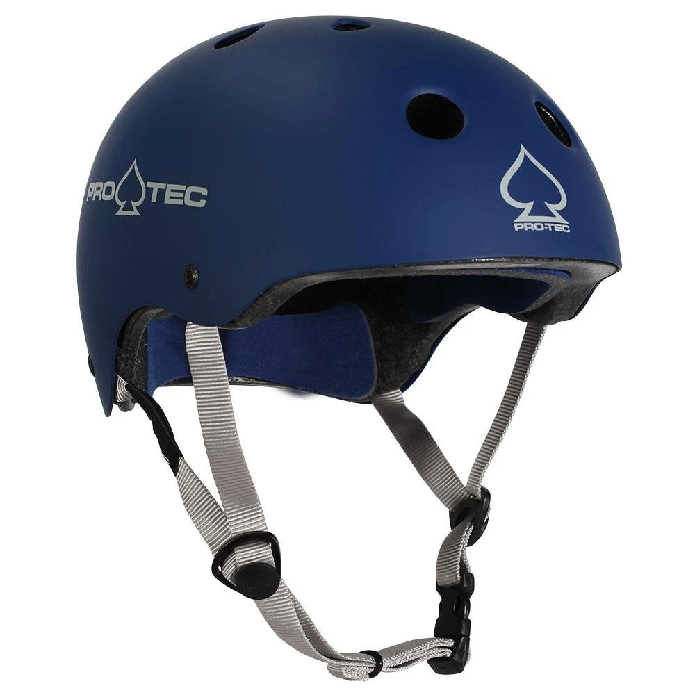 Pro-Tec Classic Helmet - Matt Blue 2 Pro-Tec Classic Helmet - Matt Blue - Image 2
