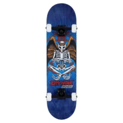 Birdhouse Complete Stage 3 Hawk Birdman Blue Skateboard - 8"