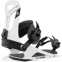 Union Flite Pro Snowboard Bindings White - 2024