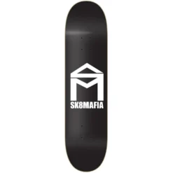 Sk8mafia House Logo Black Deck 8.0"