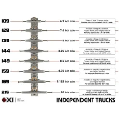 INDEPENDENT Indy Stage 11 169 Standard Skateboard Trucks -Ski Promotional Store indy stage 11 169 standard skateboard trucks p8392 30531 zoom
