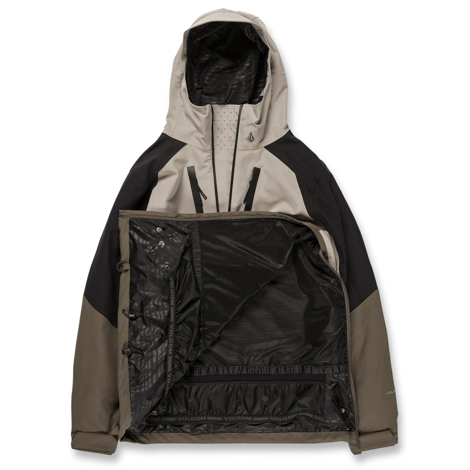 Volcom Men's Brighton Pullover Jacket 3 Volcom Men's Brighton Pullover Jacket - Image 3