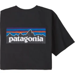 Patagonia P-6 Logo Responsibili-Tee® - Black