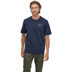 Patagonia P-6 Logo Responsibili-Tee - Classic Navy
