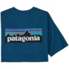 Patagonia P-6 Logo Responsibili-Tee® - Wavy Blue