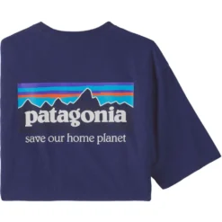 Patagonia P-6 Mission Organic Tee - Sound Blue