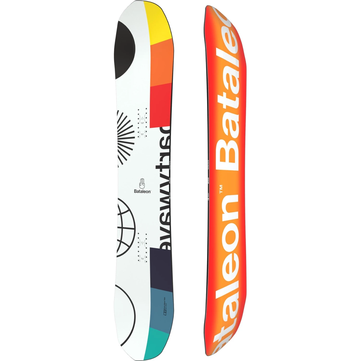 Bataleon Party Wave Twin Snowboard 2024 1 Bataleon Party Wave Twin Snowboard 2024