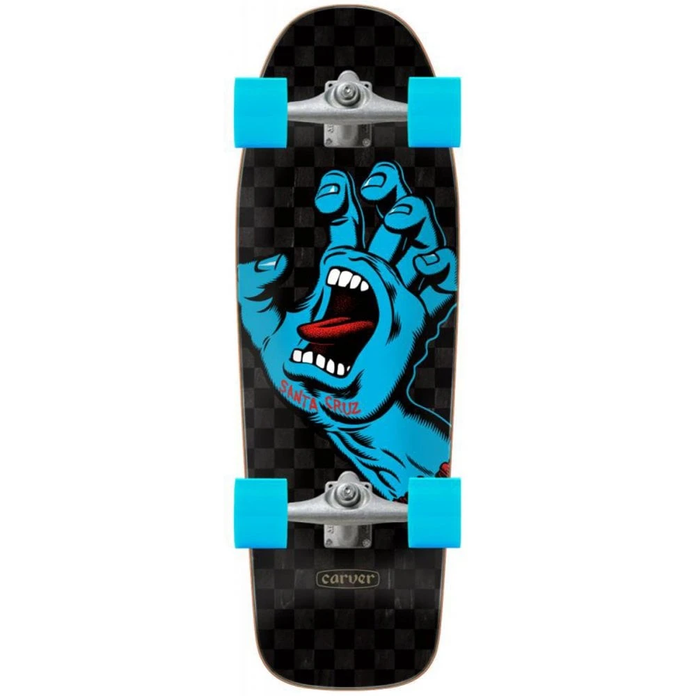 Santa Cruz Screaming Hand Check Surf Skate 1 Santa Cruz Screaming Hand Check Surf Skate