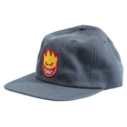 Spitfire Strapback Lil Bighead Fill Cap - Charcoal/Red/Gold