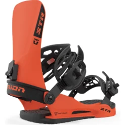Union STR Snowboard Bindings Hunter Orange - 2024