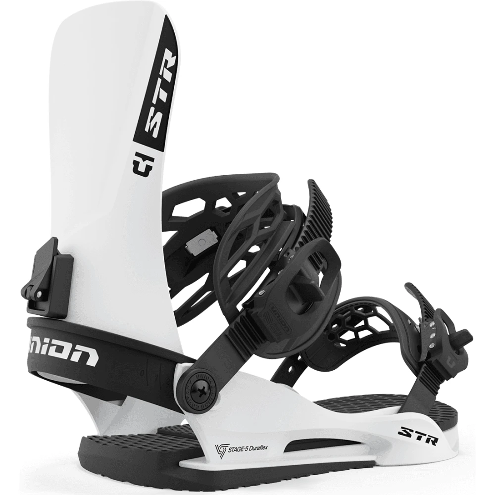Union STR Snowboard Bindings White - 2024 1 Union STR Snowboard Bindings White - 2024