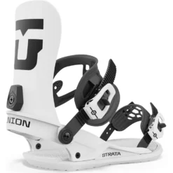 Union Strata Snowboard Bindings White - 2024