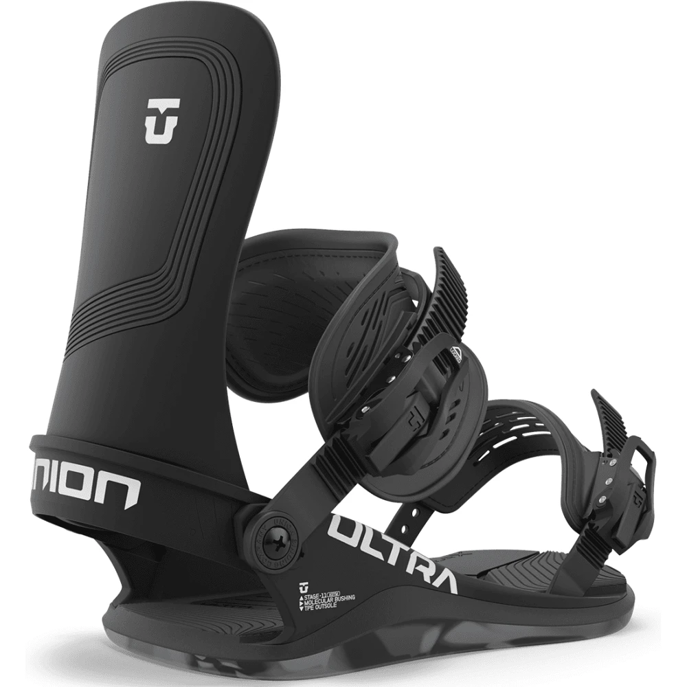 Union Ultra Snowboard Bindings Black - 2024 1 Union Ultra Snowboard Bindings Black - 2024